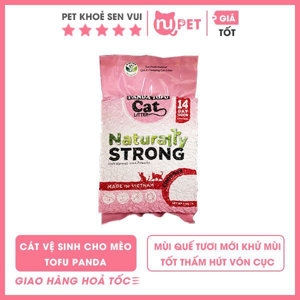 Cát đậu nành tofu panda 7l / 2.4kg