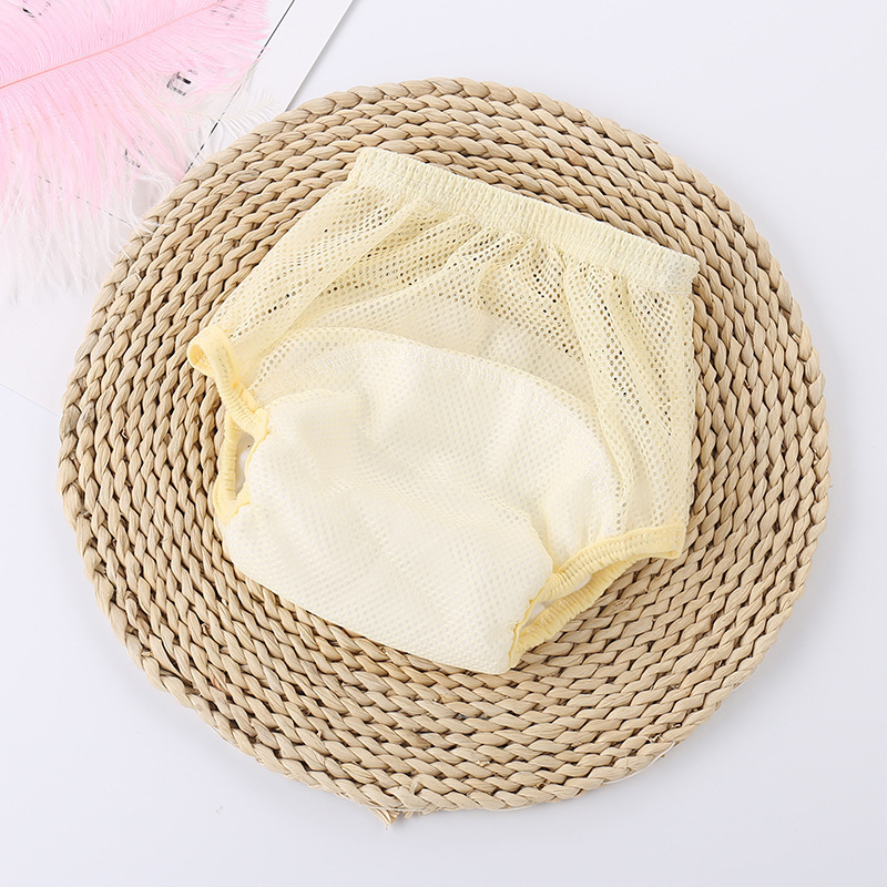 Tã vải bỏ bỉm Catton 4 lớp có thể giặt được chống hăm dành cho bé từ 5-12kg