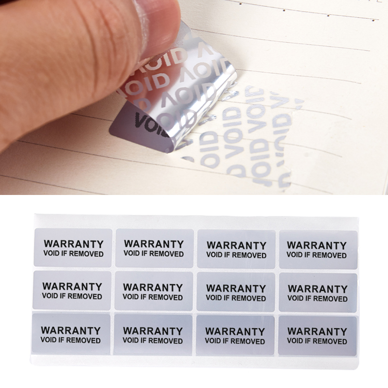 100pcs Warranty Protection Sticker (40mm*20mm) Tamper Proof Void Label Stickers.