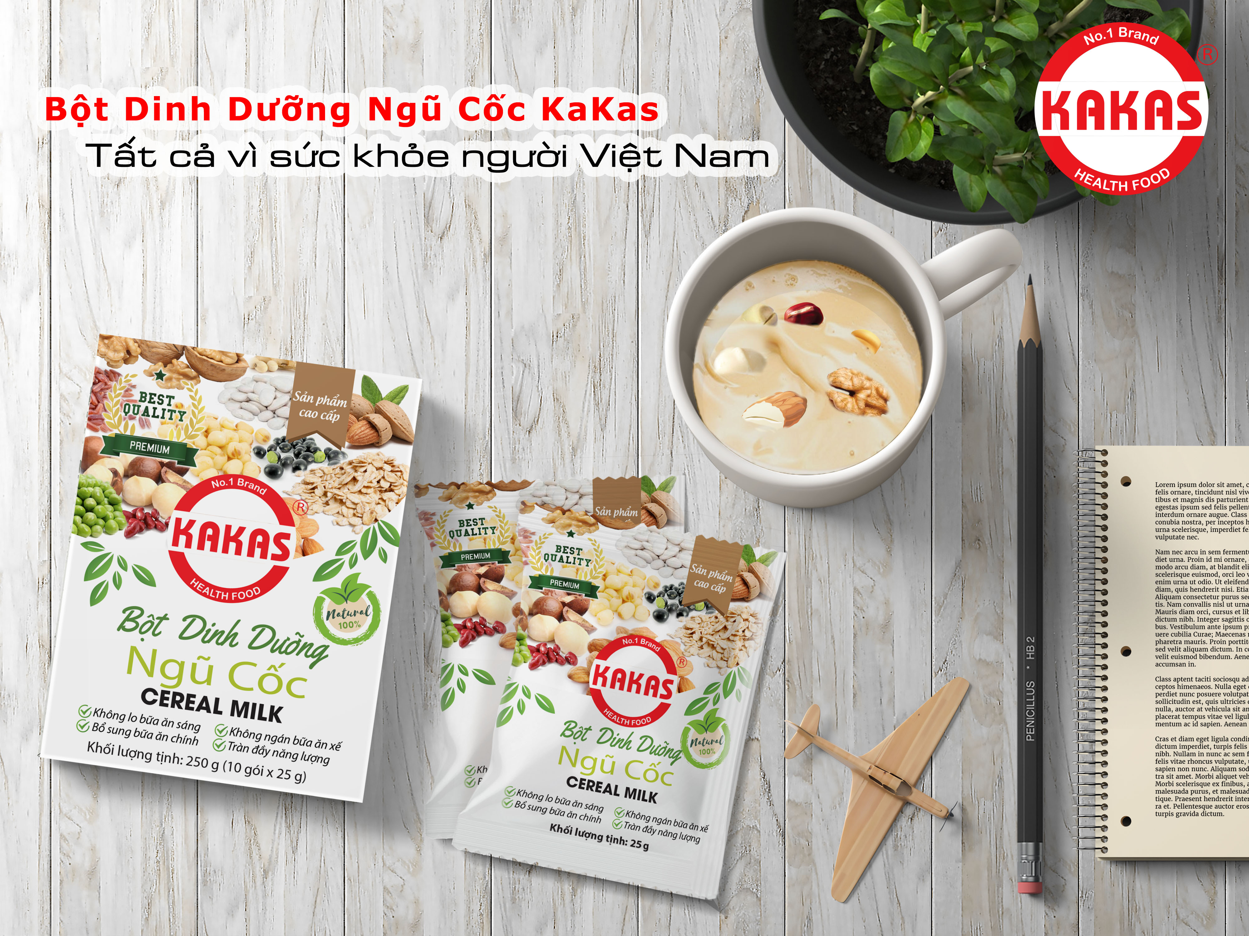 Bột Ngũ Cốc Dinh Dưỡng KAKAS