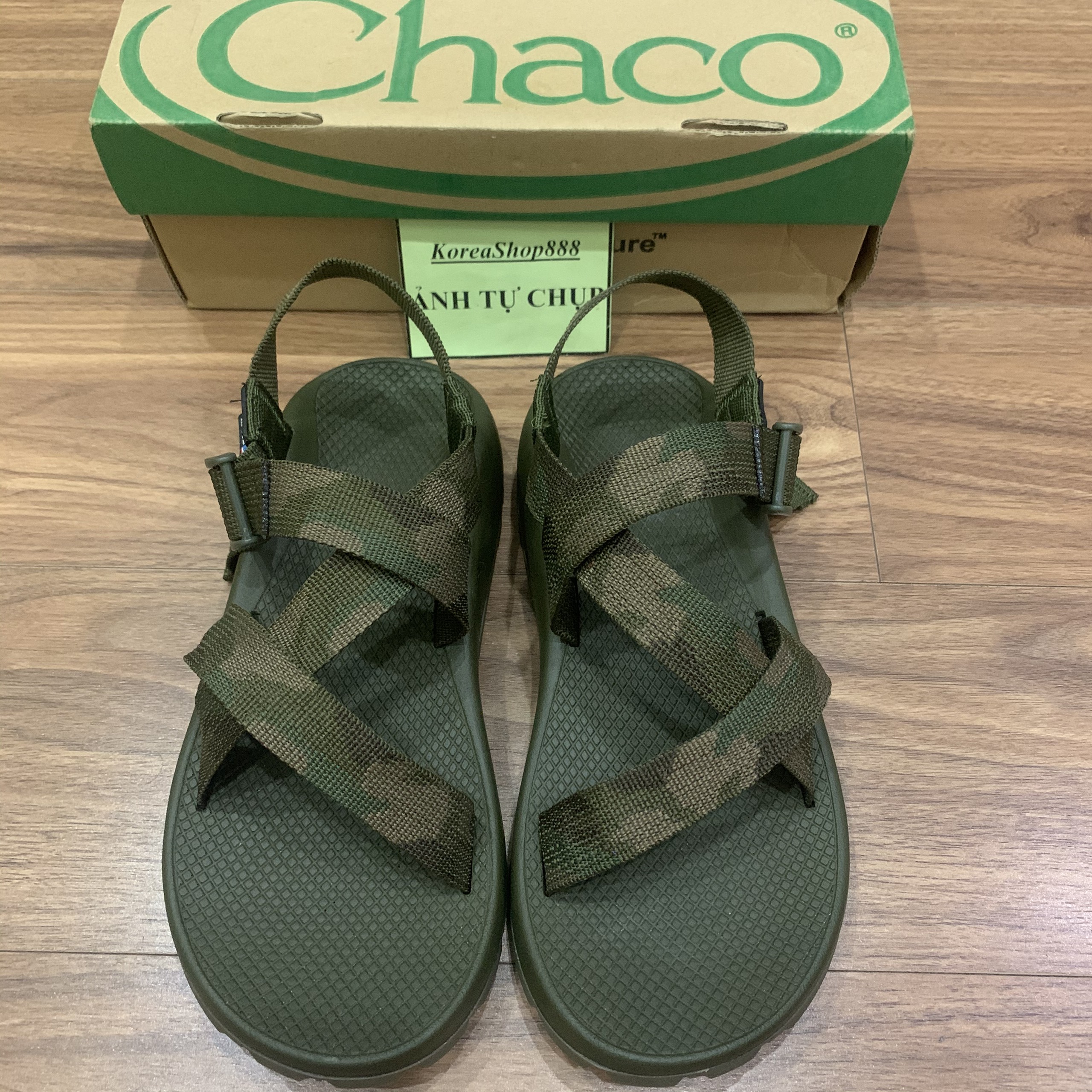 Dép Xăng Đan Chaco Nam Rằn Ri Mã D35