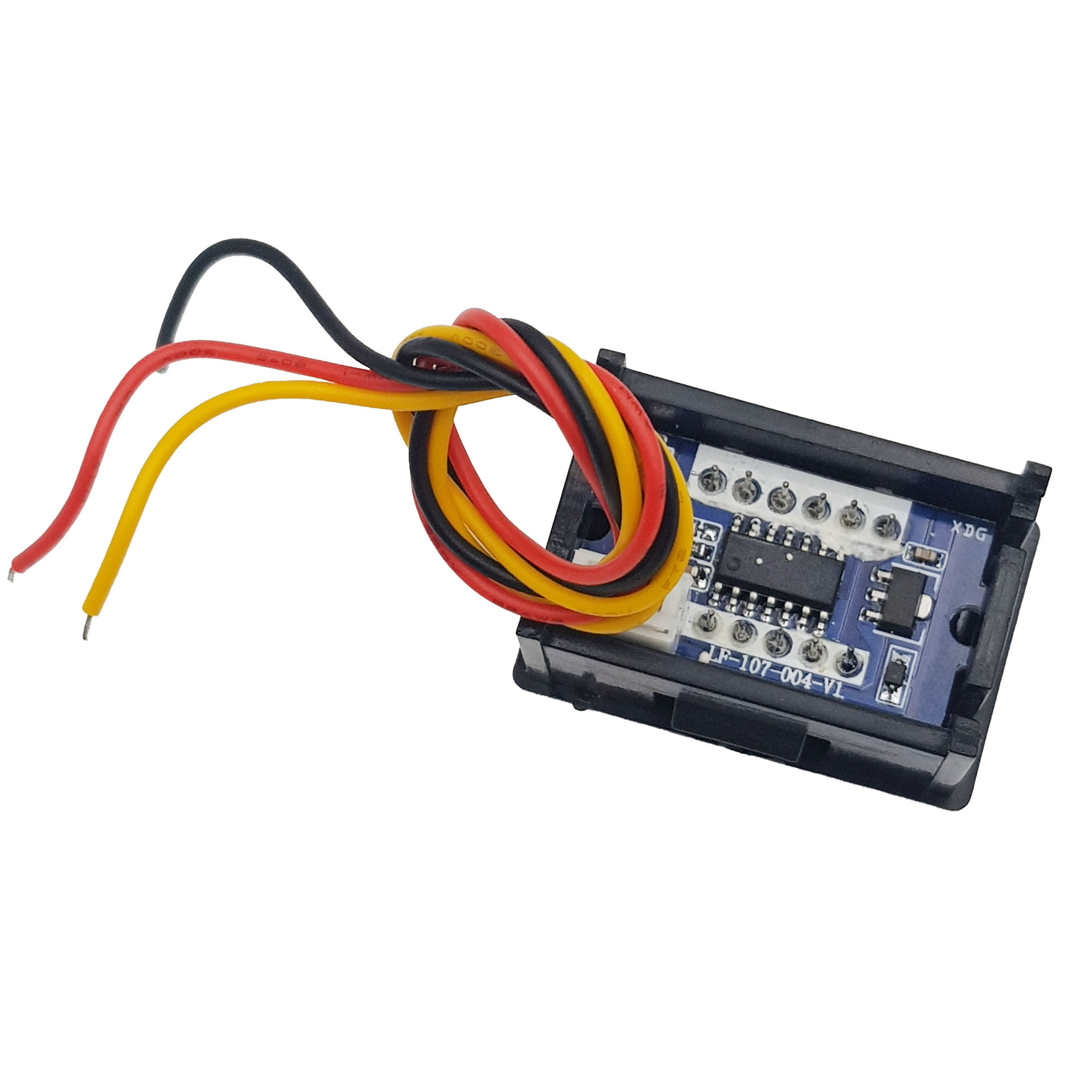Đồng hồ đo điện áp 3 dây 100VDC trắng