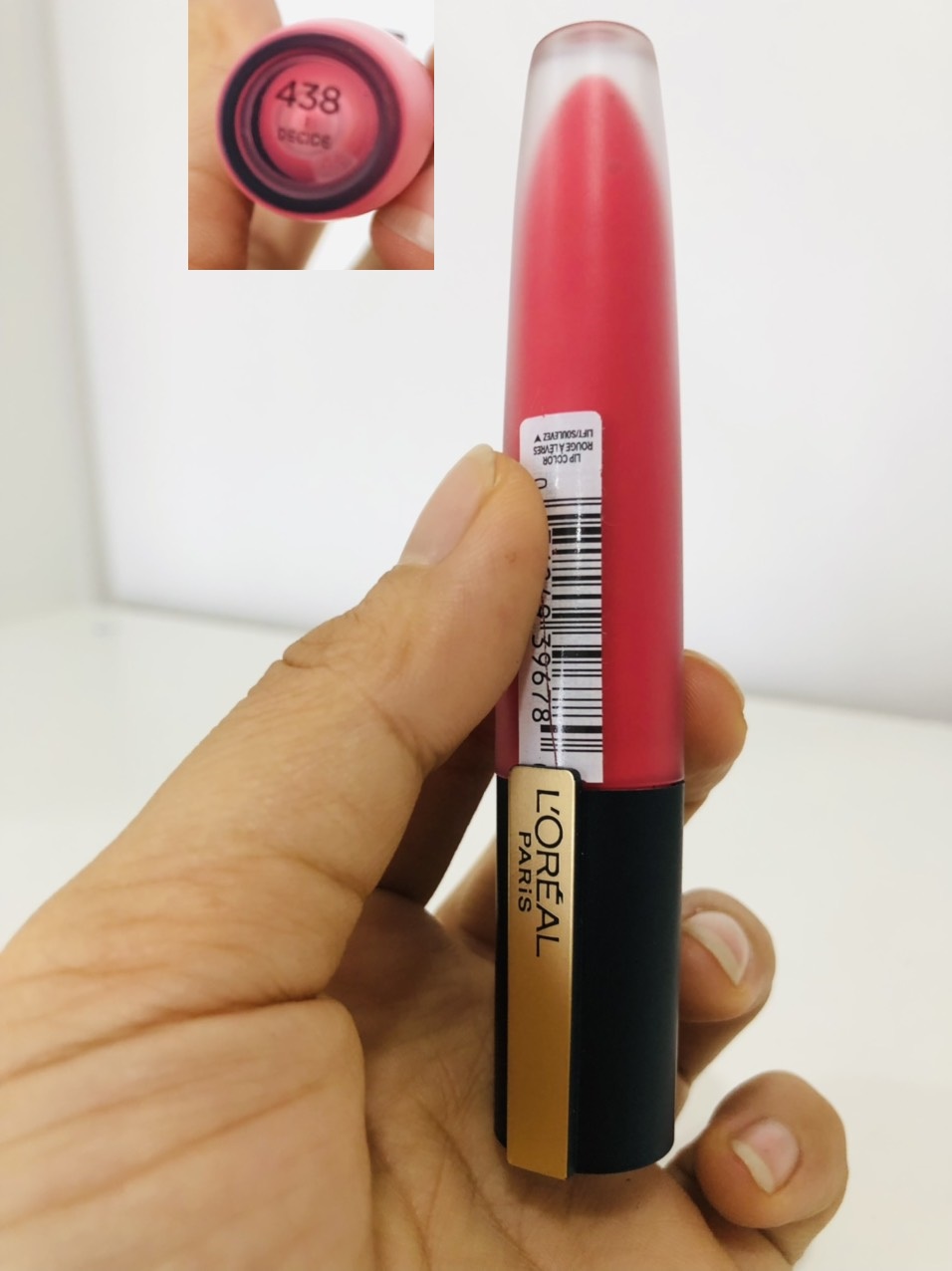 [ hàng USA] Son Kem Lì Nhẹ Môi L'oreal Paris Rouge Signature