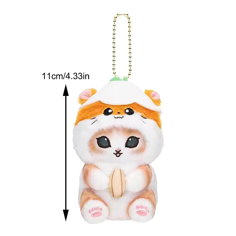 11CM%20Kawaii%20Mofusand%20Cross-Dressing%20Sanrio%20Hello%20Kitty%20Kuromi%20Hanyodon%20Plush%20Keychain%20Pendant%20Anime%20Plush%20Doll%20Backpack%20Pendant%20SUNM%20-%20Image%207
