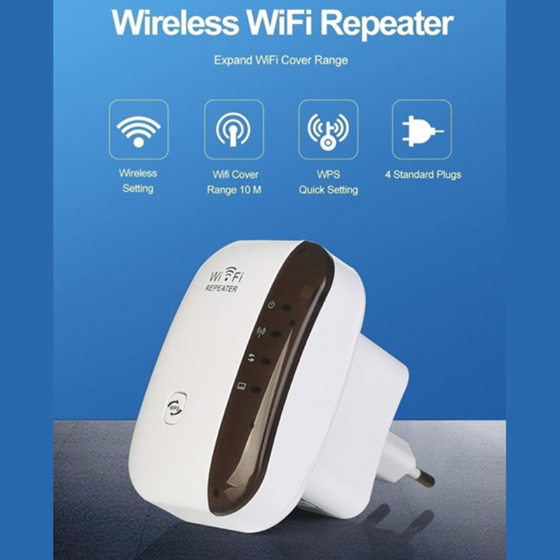 Wireless-N Wifi Repeater AP Router Signal Booster Extender Amplifier Fengshi. 