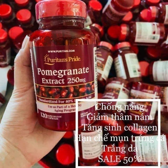 Viên chống nắng lựu đỏ+2,2% phí lazada