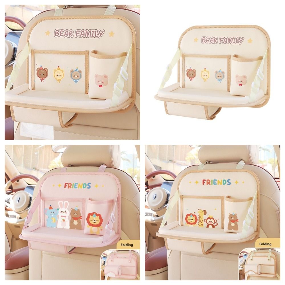 Portable Food Tray Car Back Seat Tray Folding Save space Foldable Car ...