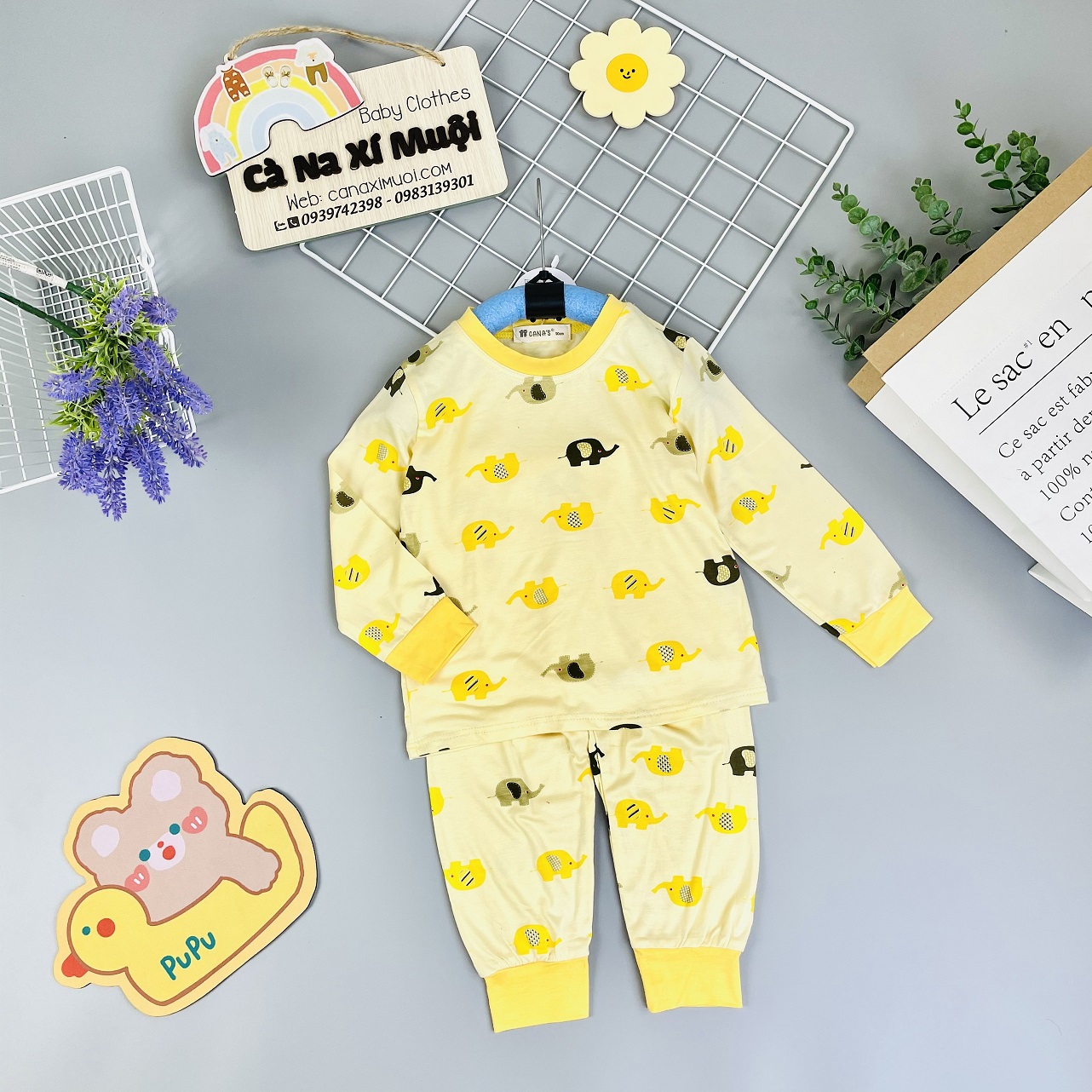 FULLSIZE(7-30kg)Bộ Thun Lạnh Dài Tay Hàng Chuẩn Dể Thương Cho Bé Gái Bé Trai Đủ Màu