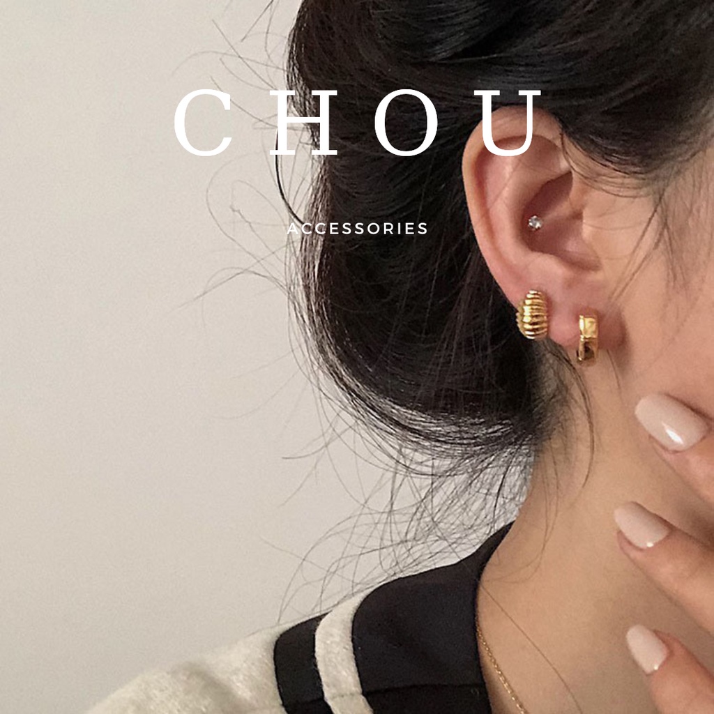 Bông Tai Croissant Mini  | CHOU ACCESSORIES |