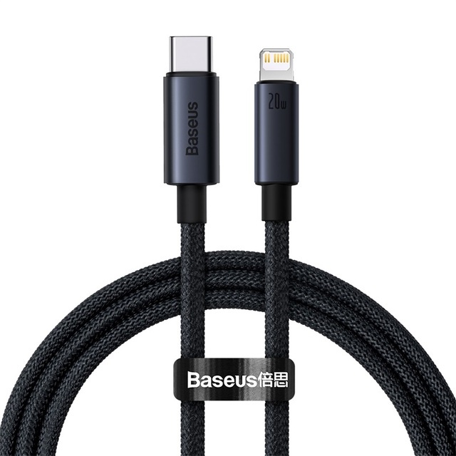 - dây cáp sạc nhanh baseus pd 20w dành cho iphone 13 12 11 pro max