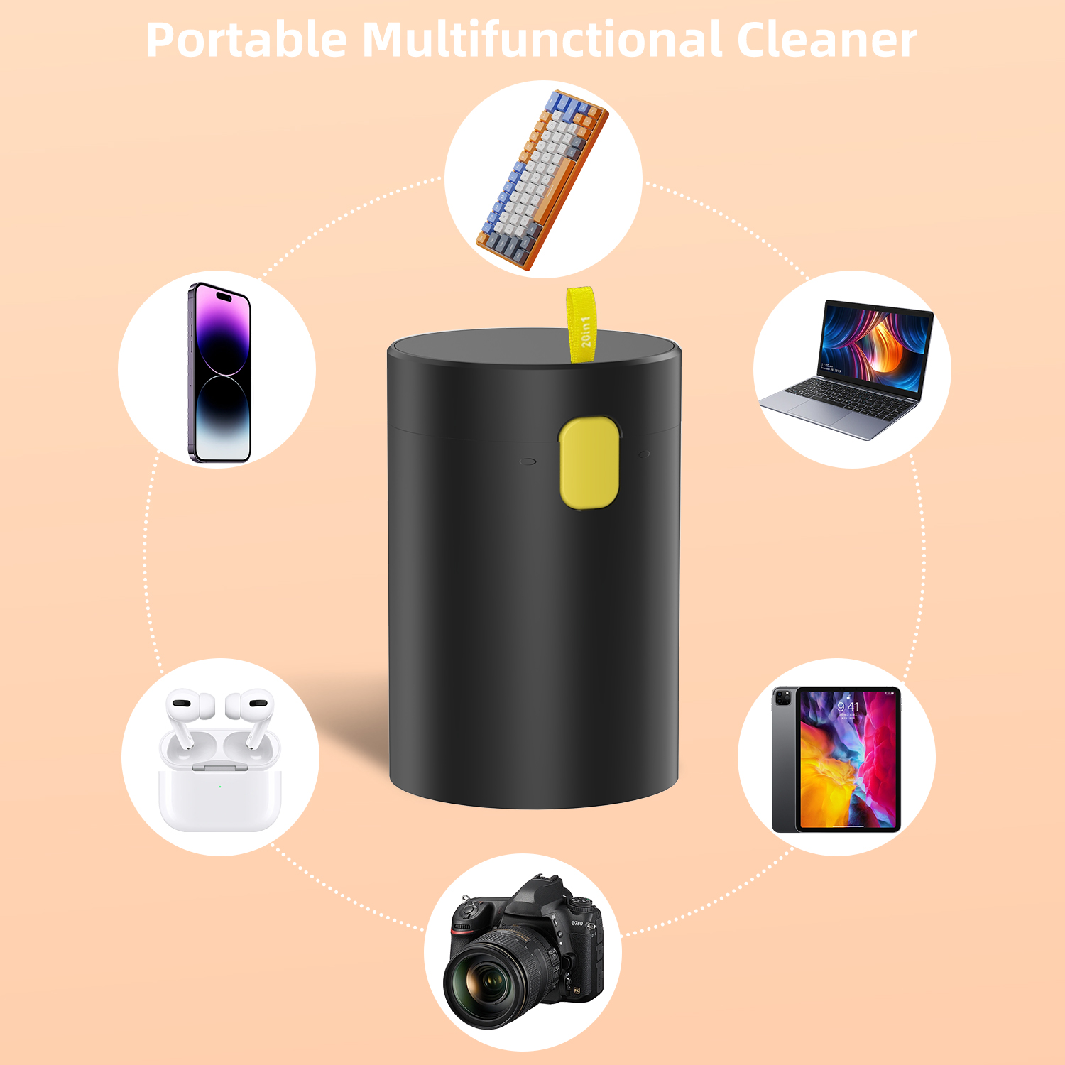 【Hot New Release】 20/10/7/4/3 in 1 Digital Camera Headset Keyboard Cleaning Tool Set Cleaning Brush Multiple Models Cleaner.