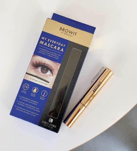 [Hoàn Tiền 8%]Mascara Browit By Nongchat My Everyday Mascara 5.5g