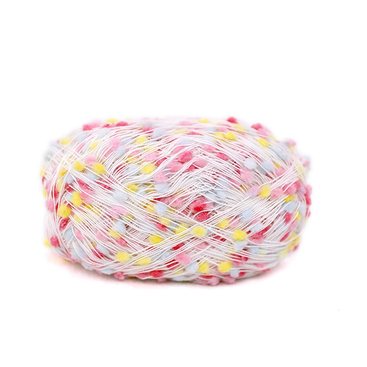 Len Pompom Mix Color 50gr