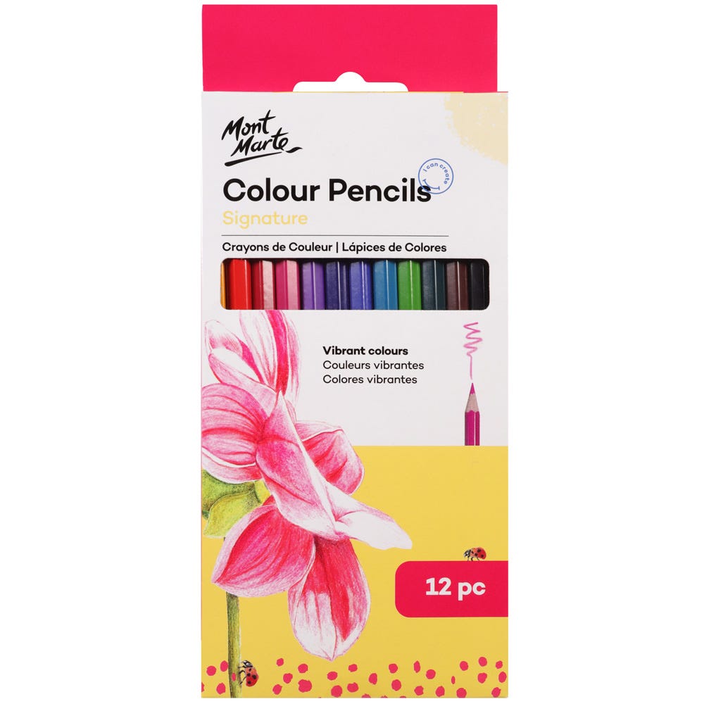 Mont Marte Color Pencils 12pc.