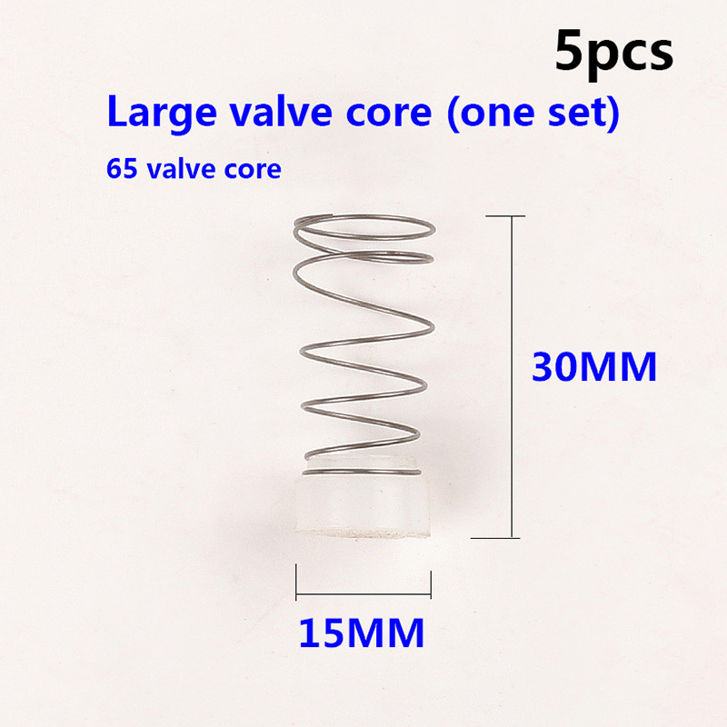 Tools%205pcs%20Piston%20Air%20Compressor%20Pump%20Accessories%20One-way%20Check%20Valve%20Check%20Valve%20Valve%20Core%20Spring%20Plug%20Plug%20PTFE%20Valve%20Core%20Natuo%20-%20Image%209