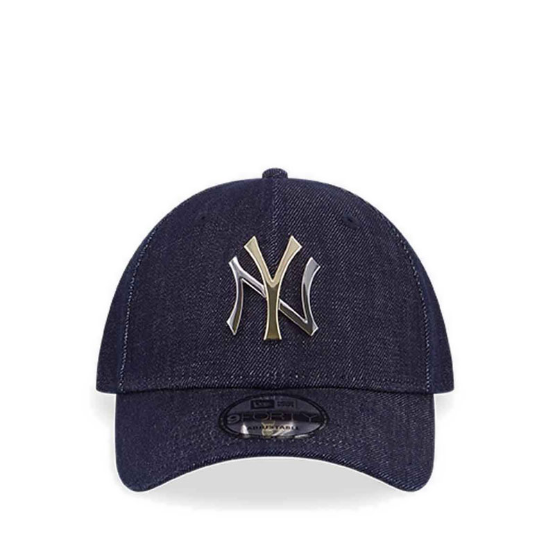 New era 940 metallism 2tone mtl bdg neyyan men's caps - denim