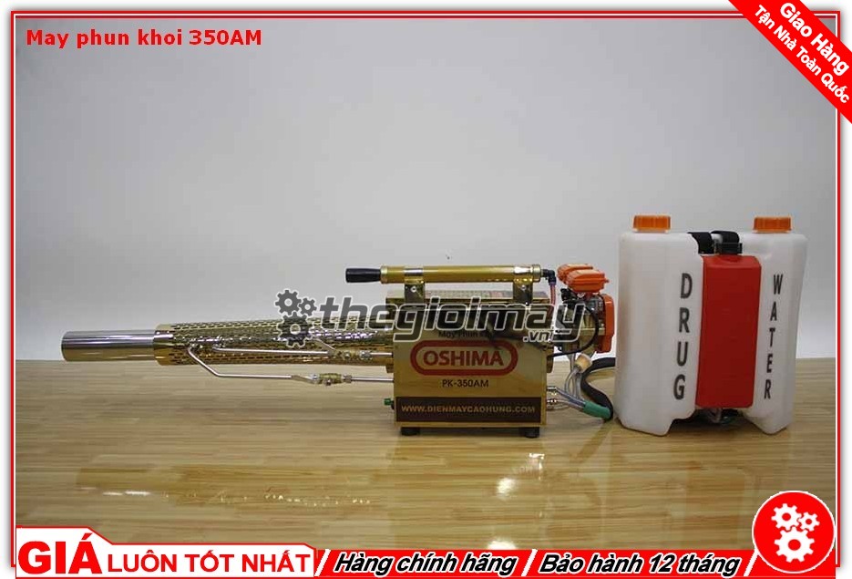 [HCM][Trả góp 0%] Máy phun khói oshima  PK350AM