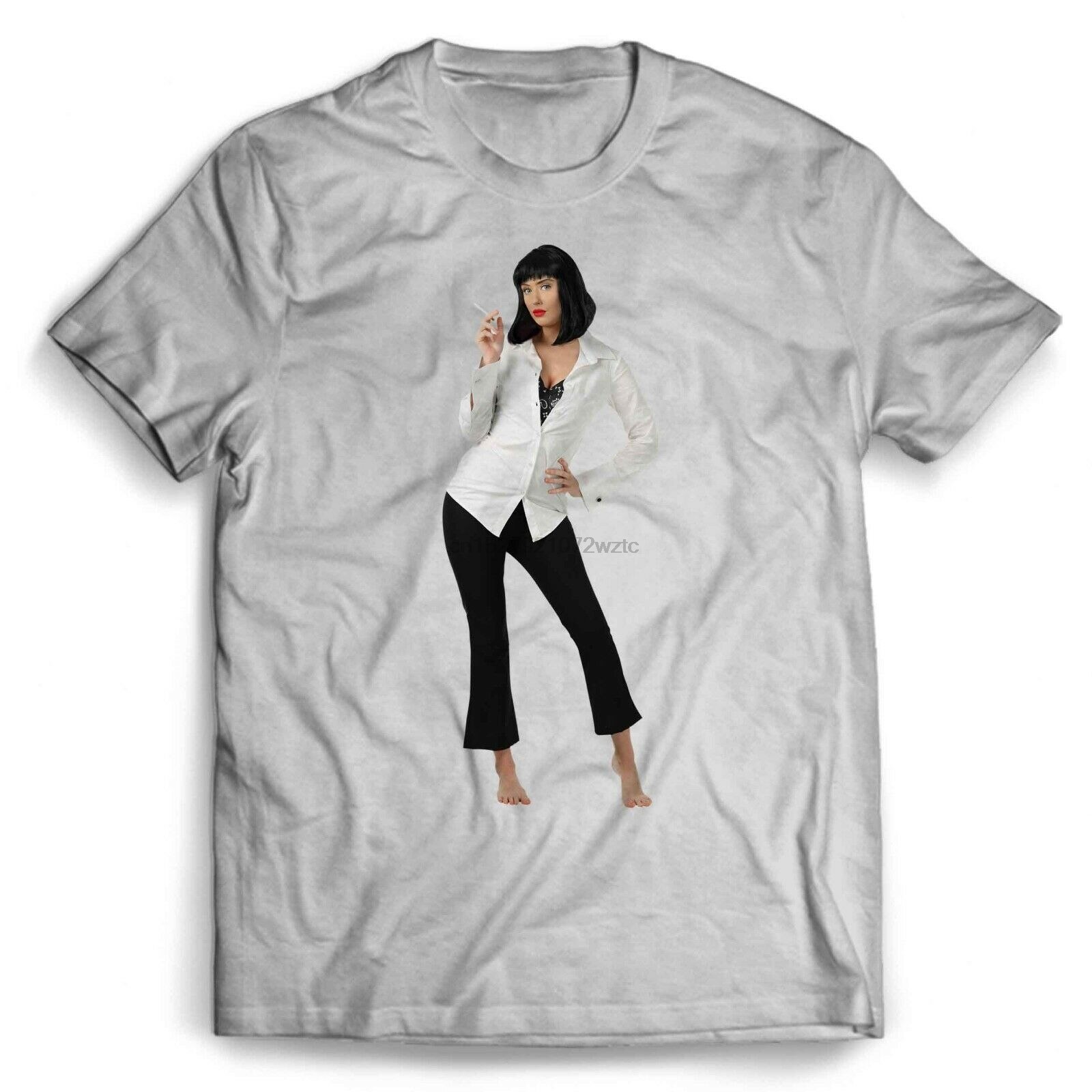 mia wallace white shirt