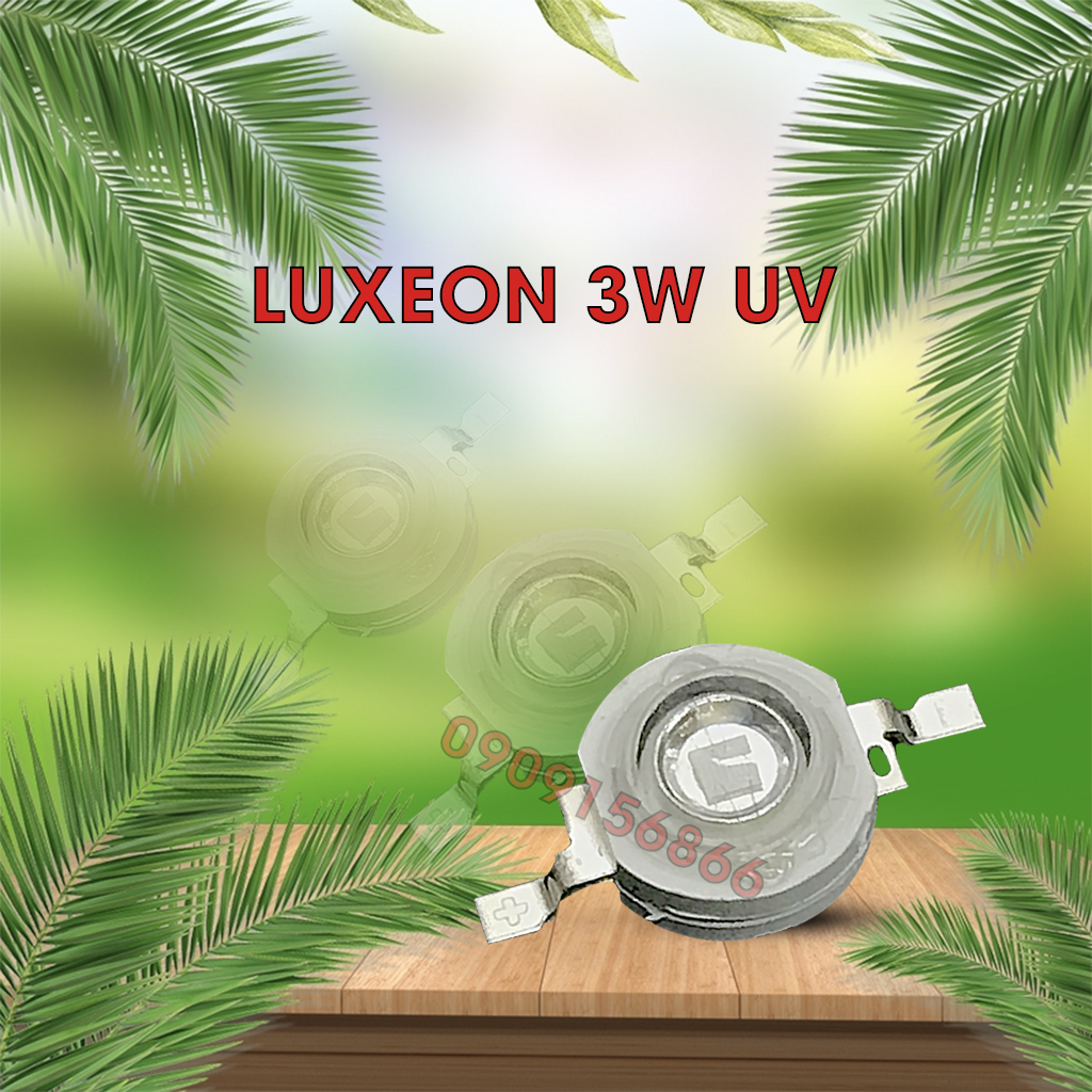 Bóng đèn led uv 3w luxeon