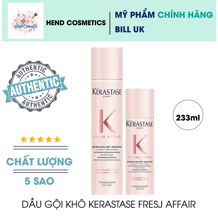 Dầu gội khô Kerastase Fresh Affair 233ml