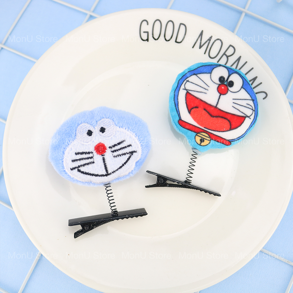 Kẹp tóc lò xo Doraemon Doremon dễ thương cute TooYoo BK00076