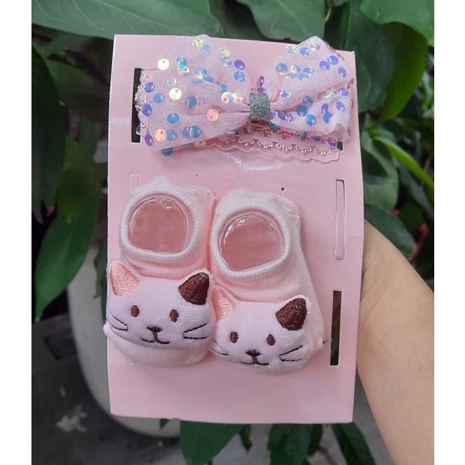 TURBAN cho bé gái xinh xắn, hàng đẹp có hộp
