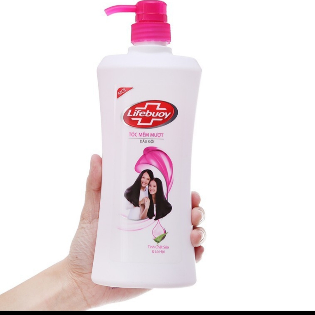 Dầu gội Lifebuoy 640g(xanh/ đỏ)