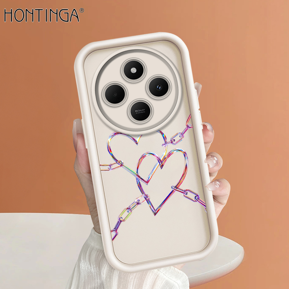 Hontinga%20for%20Redmi%2014C%20Back%20Cover%20Colorful%20Love%20Pattern%20Ladder%20Soft%20Camera%20Protection%20Rubber%20Phone%20Case%20-%20Image%202