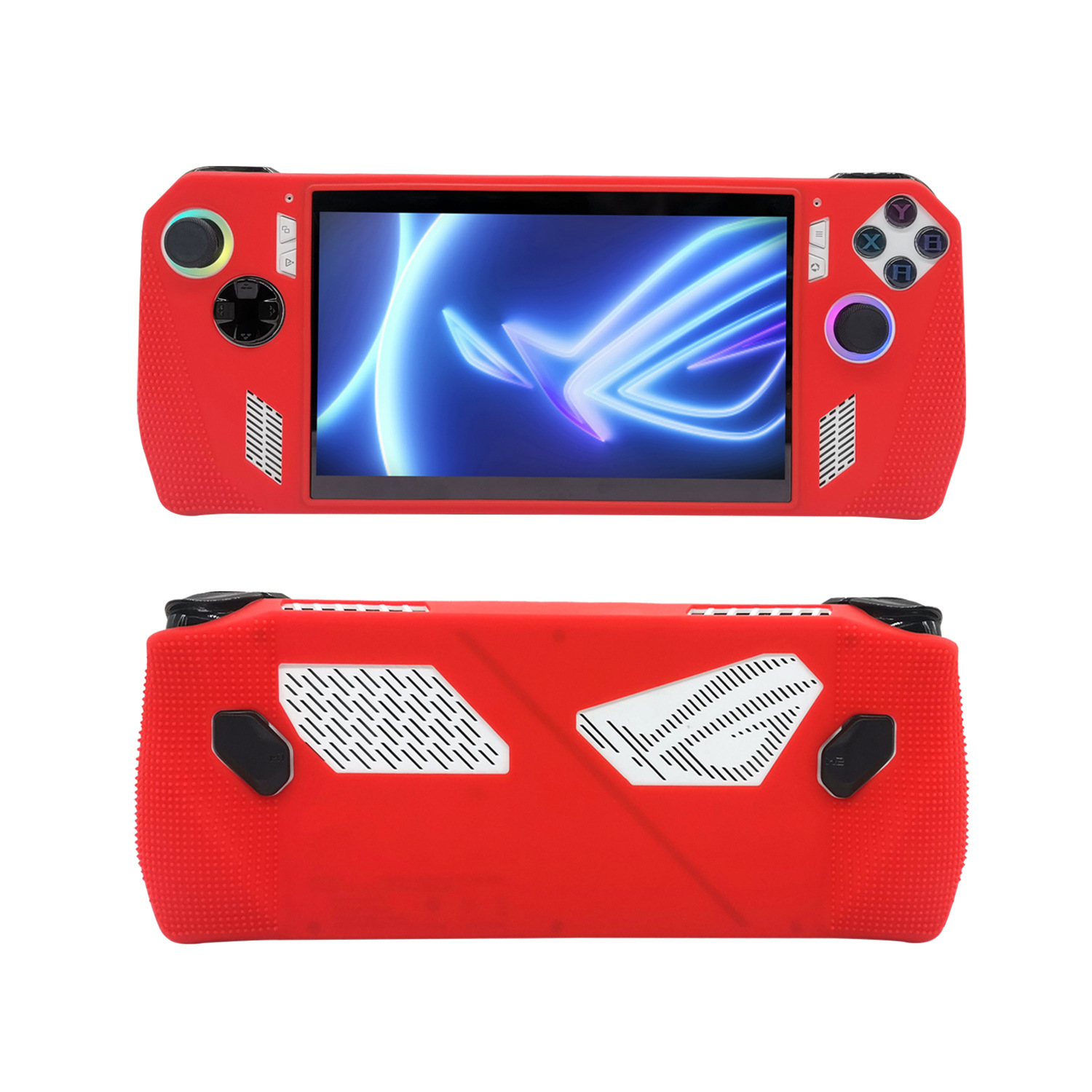 For ASUS ROG Ally Game Console Case Soft Silicone Protective Cover Anti-Scratch Protector Shell Sleeve Game Accessories