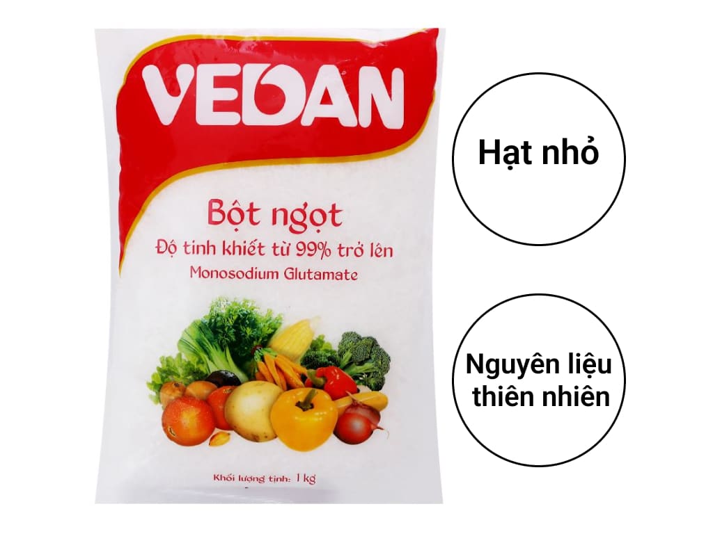 Bột ngọt hạt nhỏ Vedan