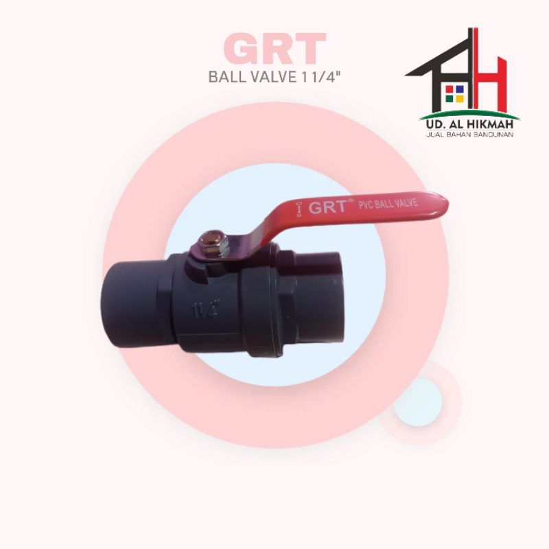 Stop Kran Pvc Tebal Ball Valve Pvc Gagang Stainless Lazada Indonesia