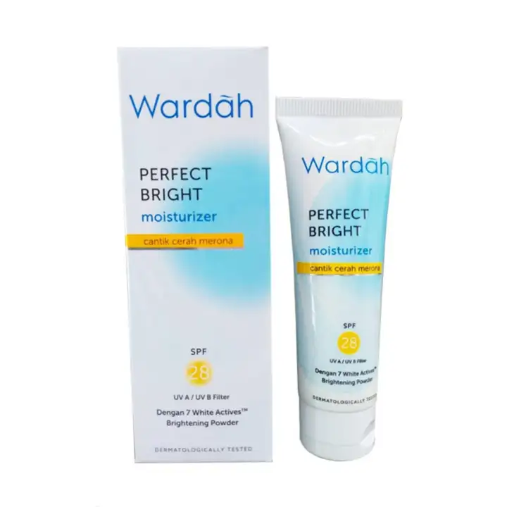 Wardah Perfect Bright Lightening Moisturizer Spf 28 Lazada Singapore