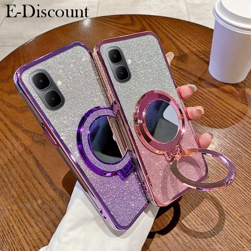 New%20Phone%20case%20infinix%20Smart10%20Plus%20Back%20cover%20with%20Makeup%20Mirror%20Holder%20Stand%20Luxury%20Shiny%20Gradient%20Plating%20Glitter%20Slim%20For%20infinix%20Smart%2010+%20case%20-%20Image%203