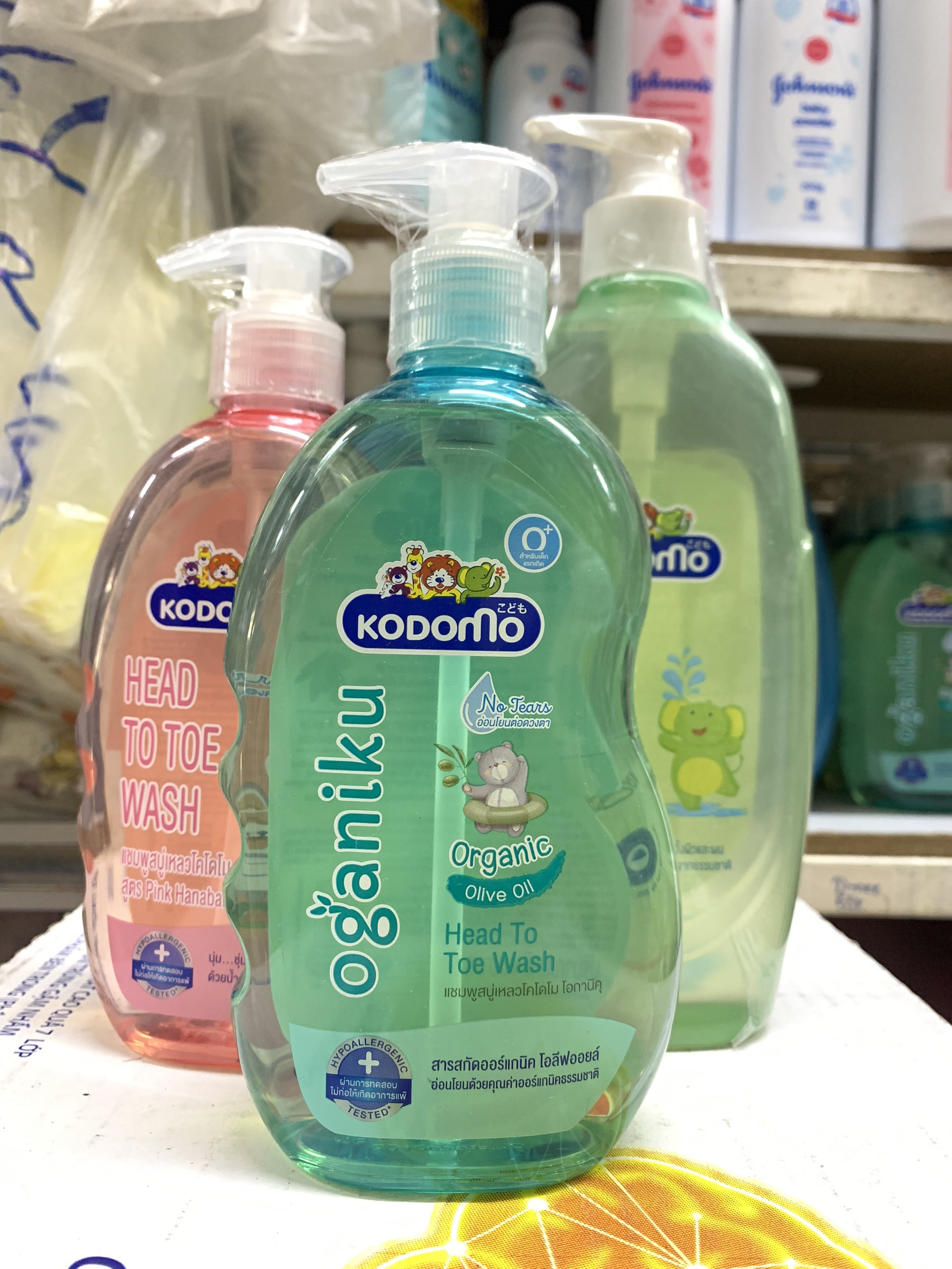 Dầu tắm gội Kodomo 400ml