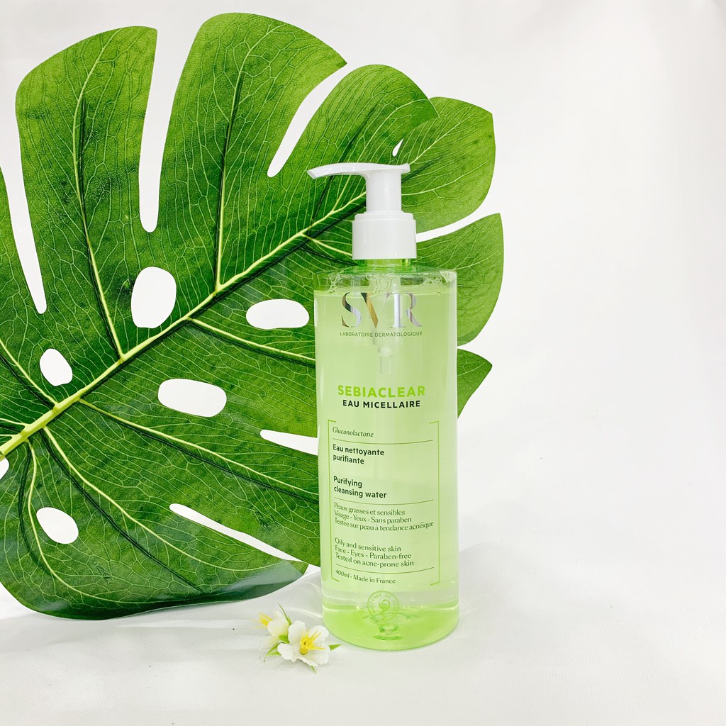 Nước tẩy trang SVR SEBIACLEAR Eau Micellaire 400ml