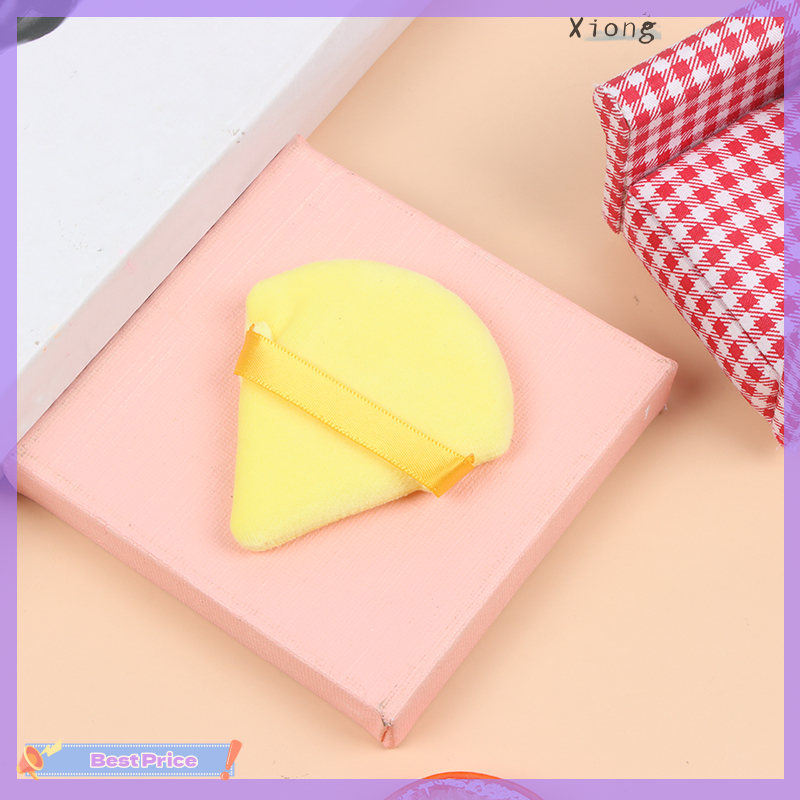 Xiong Cosmetic Puff Triangle Velvet Foundation Mini MakeUp Sponge Puffs MakeUp Tool