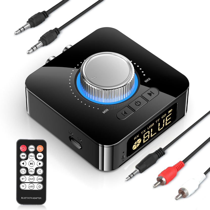 M5 digital bluetooth 5.0 receiver and t/r/a/n/s/m/i/t/t/e/r