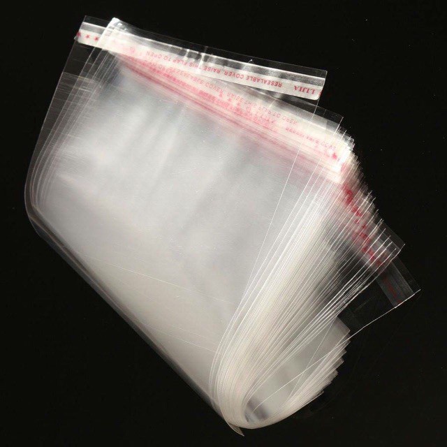 100g túi opp băng keo dán miệng-kích thước 26x37cm