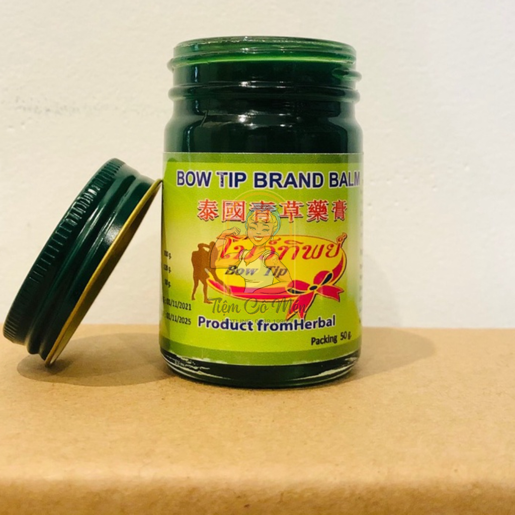 DẦU CÙ LÀ THẢO DƯỢC BOW TIP THÁI LAN - DẦU THÁI LAN 50GR