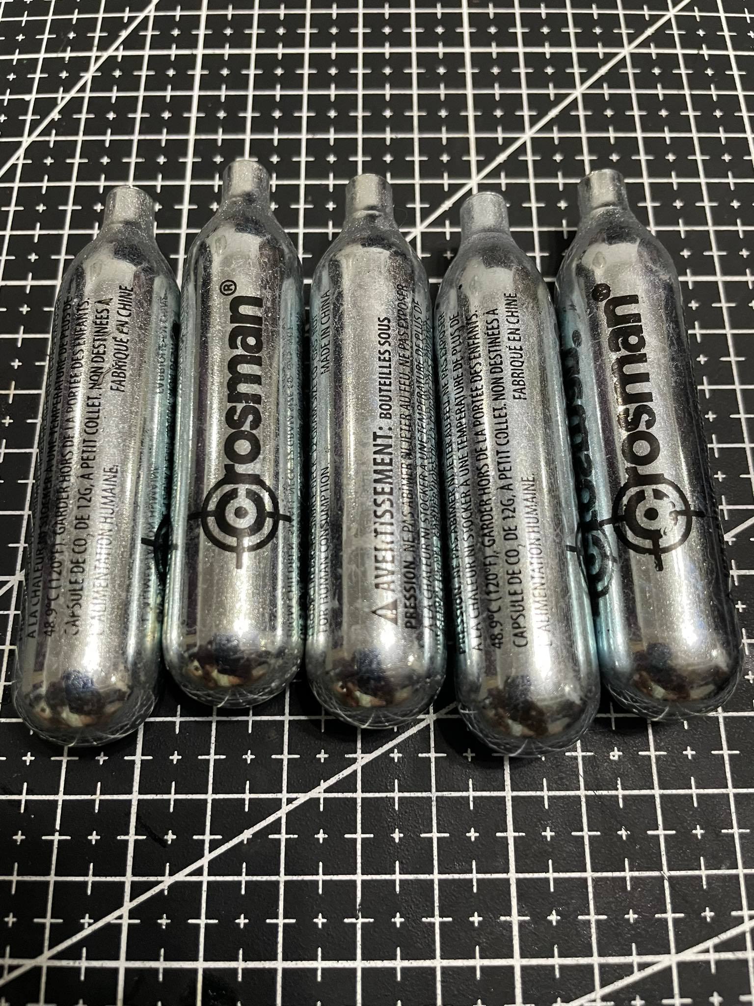 Crosman Co2 Cartridge 12 grams Original (5 Pcs) Lazada PH