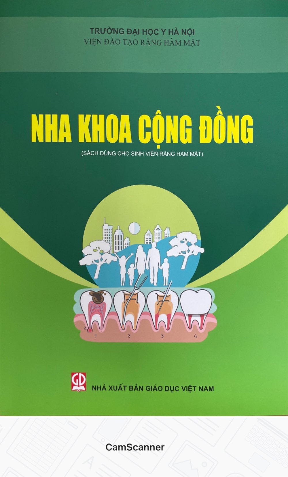 Nha Khoa Cộng Đồng- Sách dùng cho sinh viên Răng Hàm Mặt