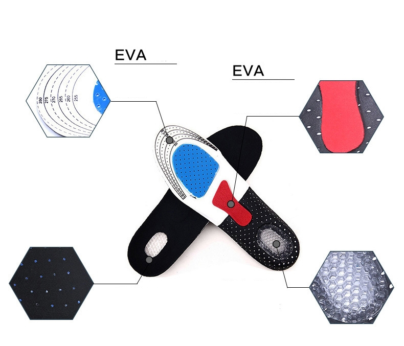 Miếng Lót Giày Thể Thao Eva Pu Size Nam Nữ (1 Cặp)