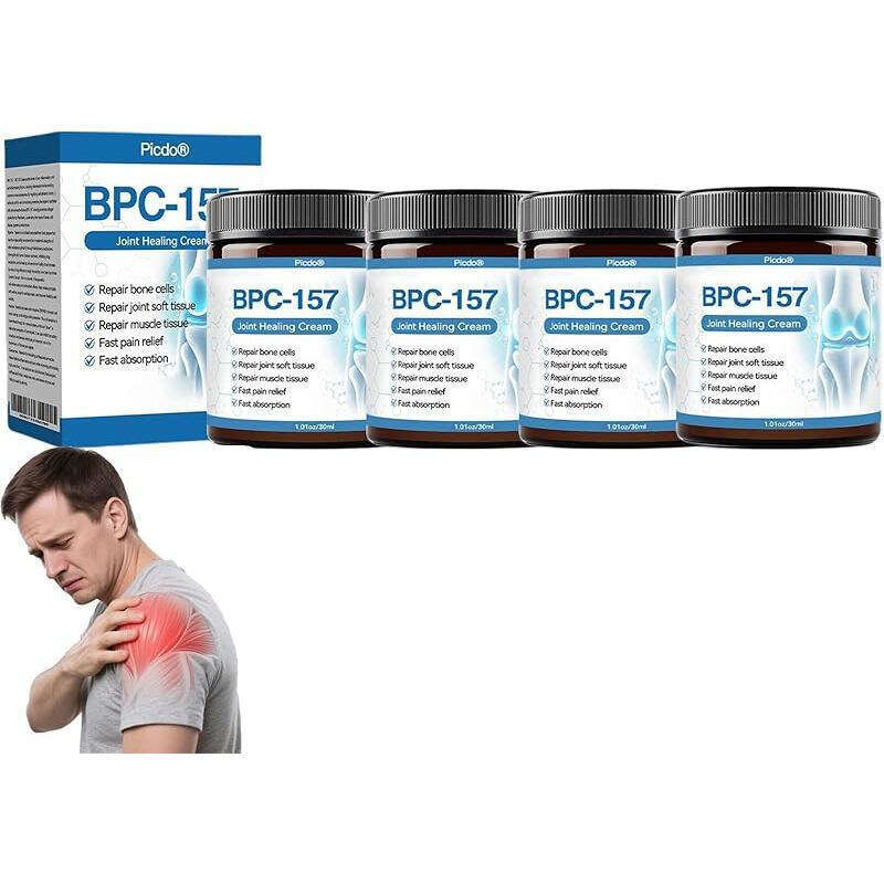 Joint care cream BPC-157, Picdo BPC 157 cream, helps relieve joint discomfort and increases mobility, suitable for all skin types, 30 ml