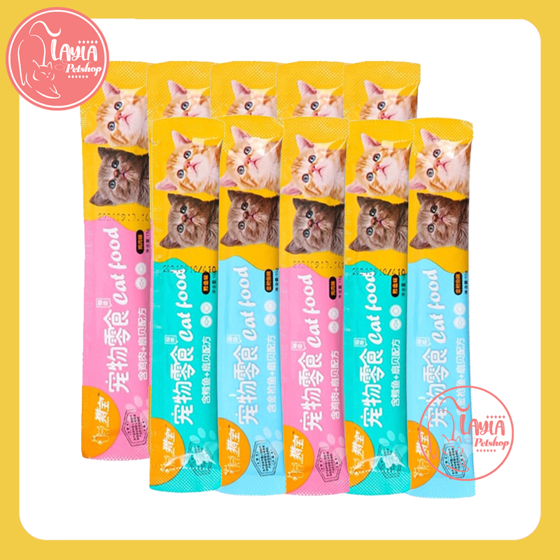 Combo 50 Thanh súp thưởng Shizuka cho mèo