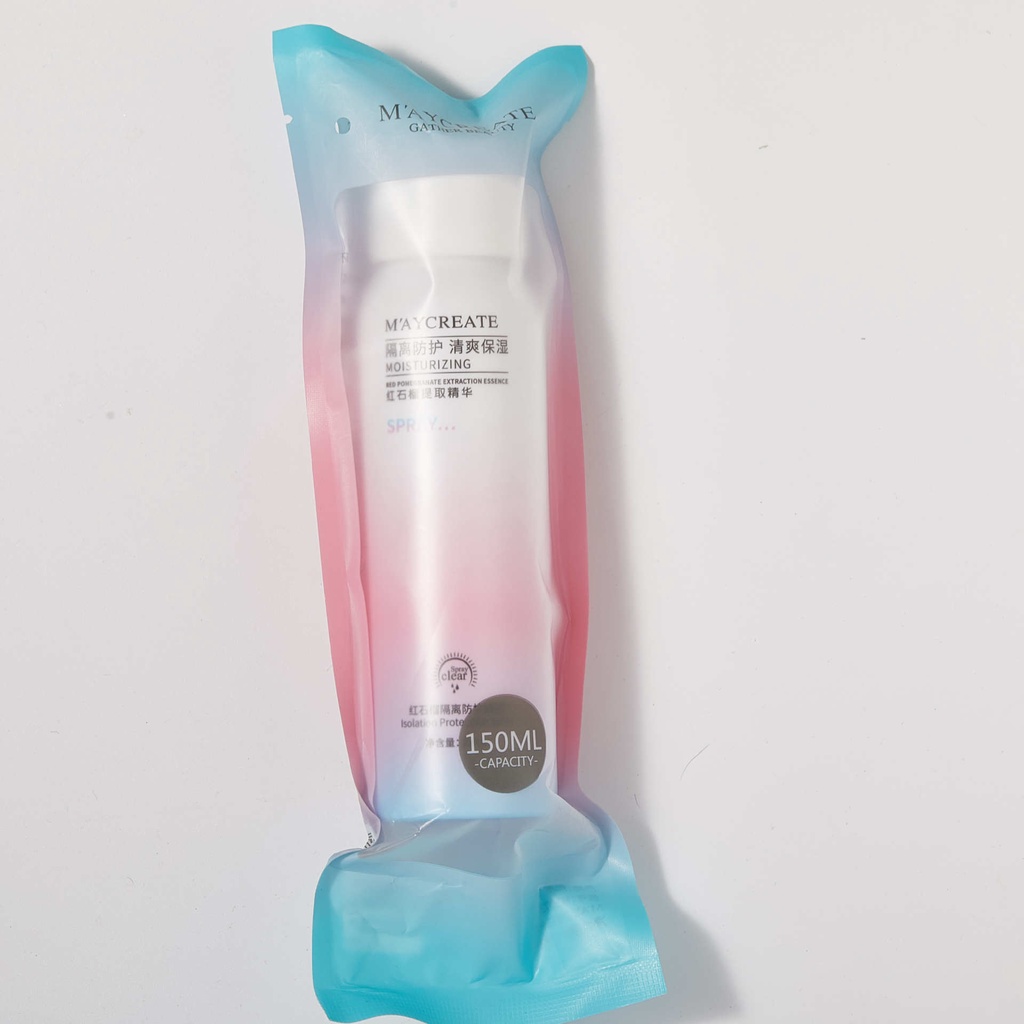Xịt Chống Nắng Trắng Sáng Da Maycreate 150ml SPF35