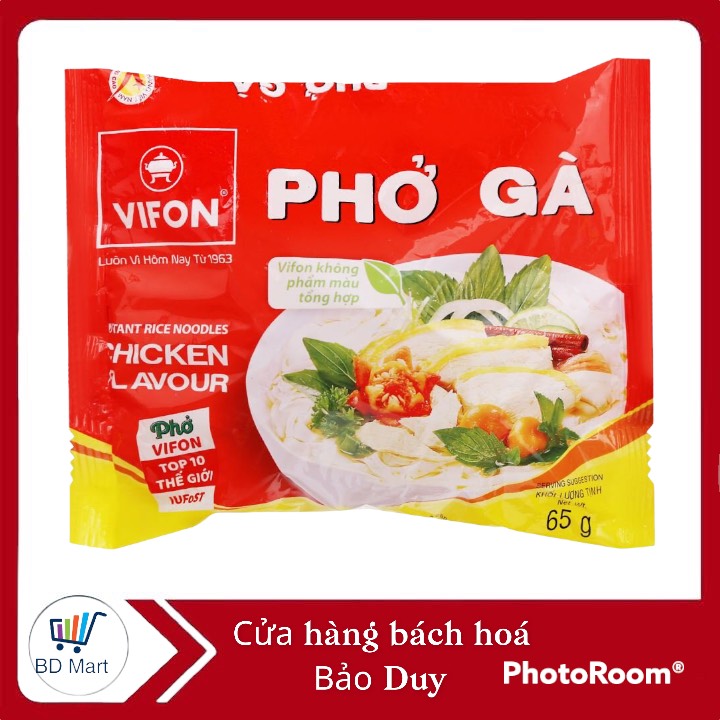 CB 15 GÓI PHỞ GÀ VIFON 65GR  70430