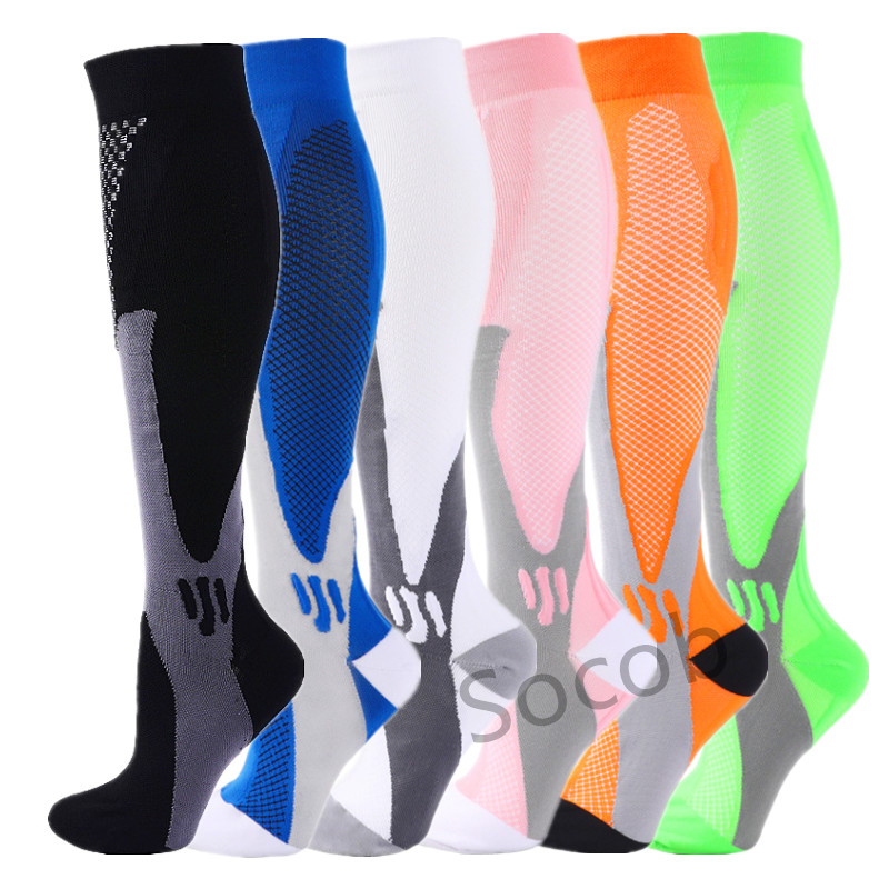 Wenefang%20Fashion%203/6/7%20Pairs%20Compression%20Socks%20Men%20Women%20Running%20Sports%20Socks%20Varicose%20Vein%20Edema%20Knee%20High%2030%20MmHg%20Leg%20Support%20Stretch%20Stocking%20-%20Image%207