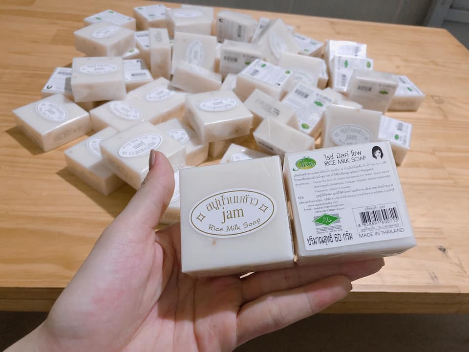 [HCM] Xà phòng CÁM GẠO JAM Thái Lan
