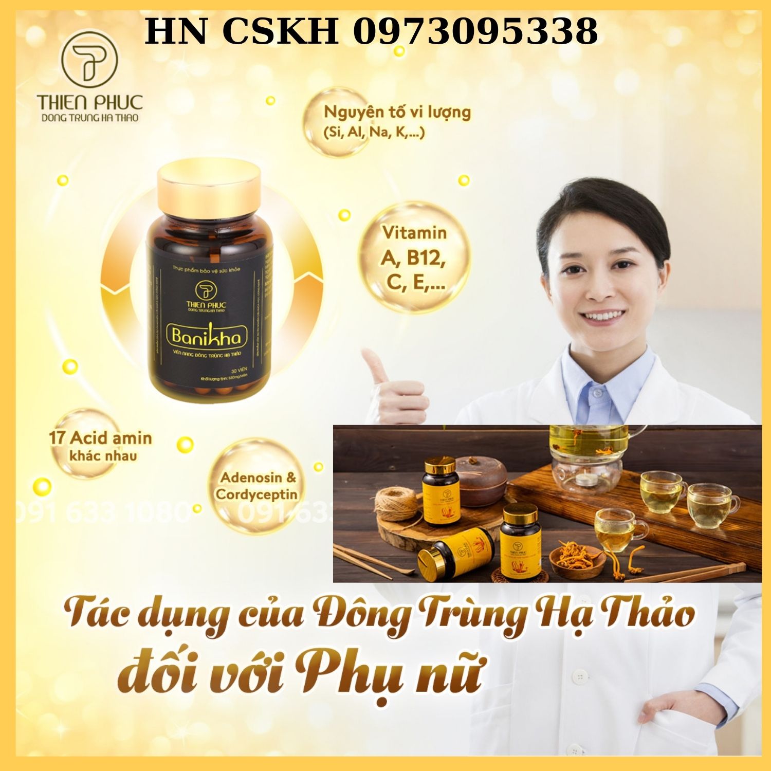 Đông trùng hạ thảo thiên phúc
