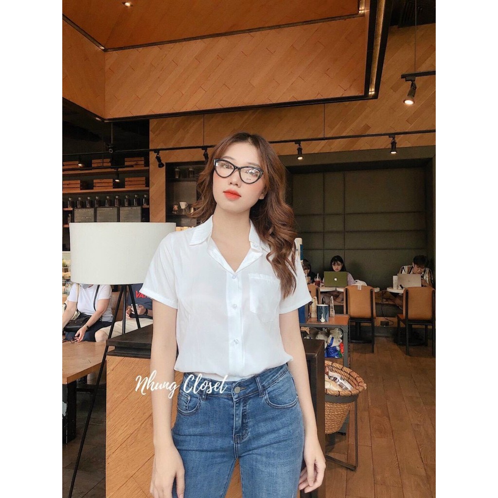 Áo sơ mi GU siêu xinh